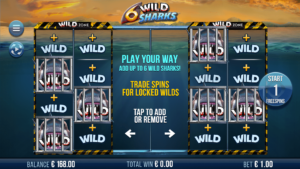 6 Wild Sharks Slot Bonus
