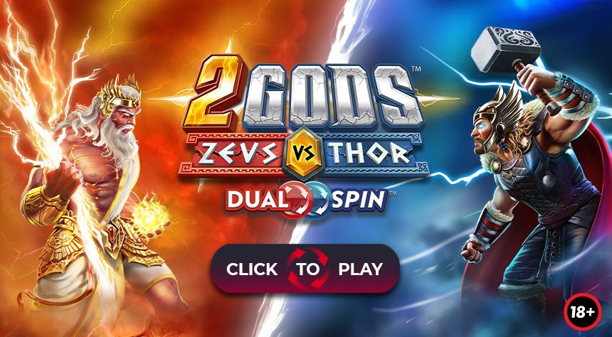 2 Gods Zeus Vs Thor Dualspin LeoVegas
