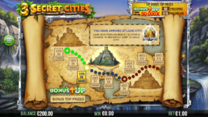 3 Secret Cities Map