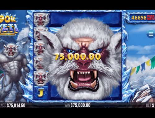 Lucky player wins $75,000 from $1 spin on 90k Yeti Gigablox™!