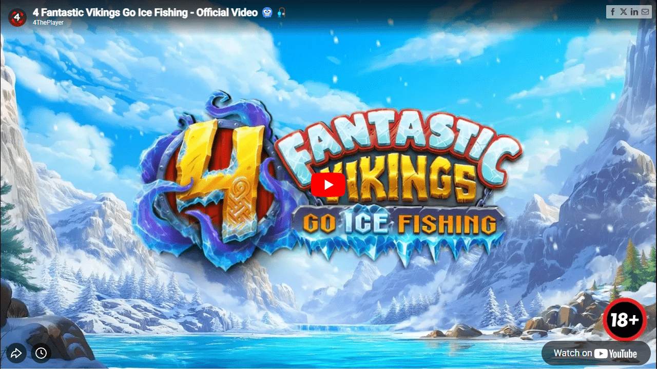 4FVGIF Trailer 4 Fantastic Vikings Go ice Fishing - Game Trailer Link