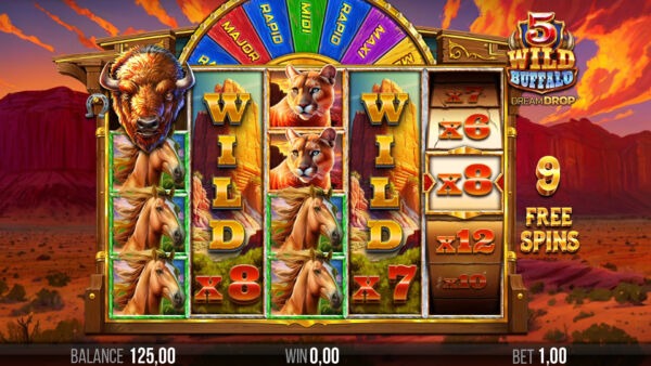 5_Wild_Buffalo_Dream_Drop_Free_Spins_Wild_Stack_Screenshot 5 Wild Buffalo Dream Drop Free Spins Screenshot
