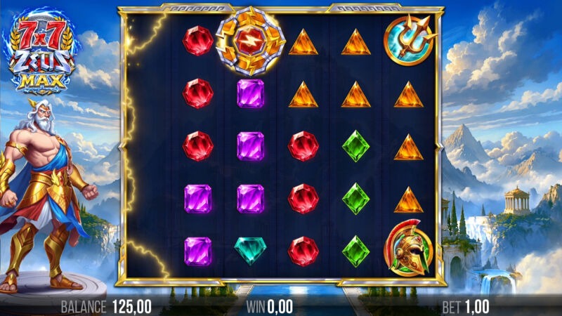 7_X_7_Zeus_Max_Thunder_Scatter_Screenshot (1) 7x7 Zeus Max Thunder Reels Screenshot