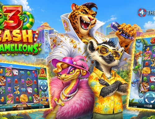 Licks on spins for the tastiest wins with 3 Cash Chameleons by 4ThePlayer!